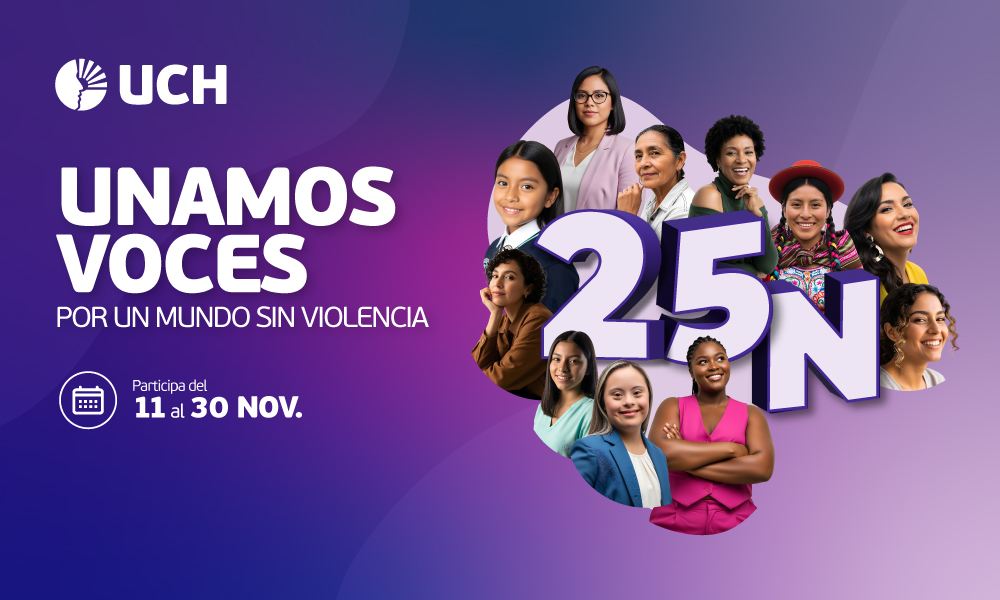 UCH conmemora el 25N reafirmando su compromiso por un entorno libre de violencia