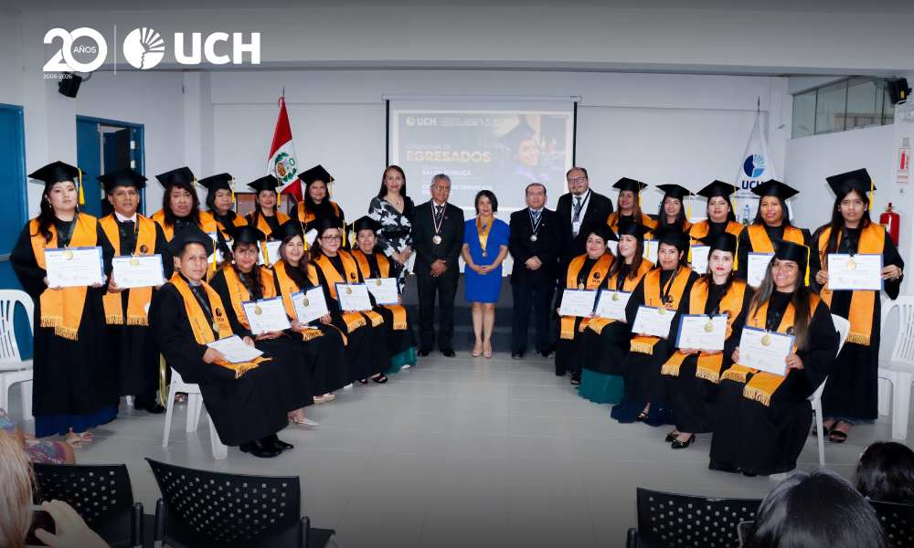 UCH celebra a sus primeras promociones de maestría en Salud