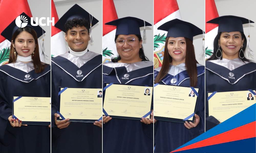 UCH celebró ceremonia de entrega de grados y títulos universitarios 