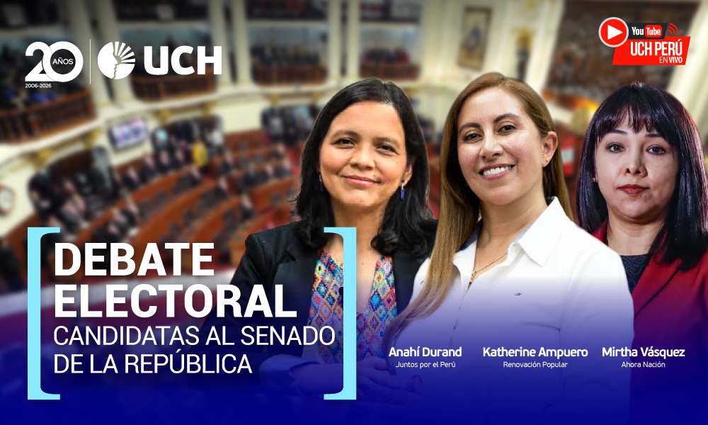 Elecciones 2026: UCH organiza debate electoral con candidatas al Senado 