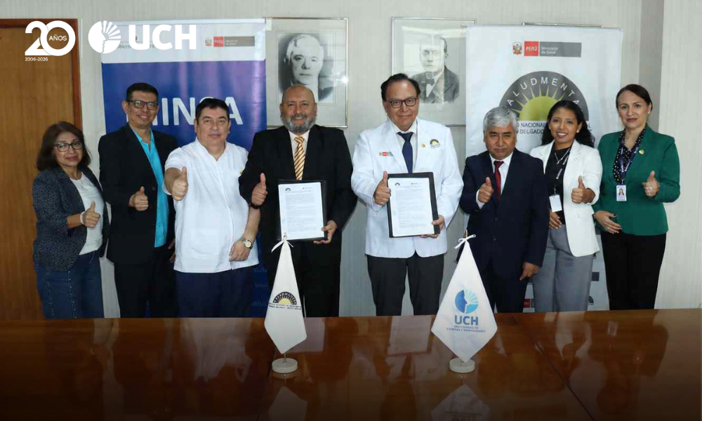 UCH firma convenio con el Instituto Nacional de Salud Mental Honorio Delgado – Hideyo Noguchi