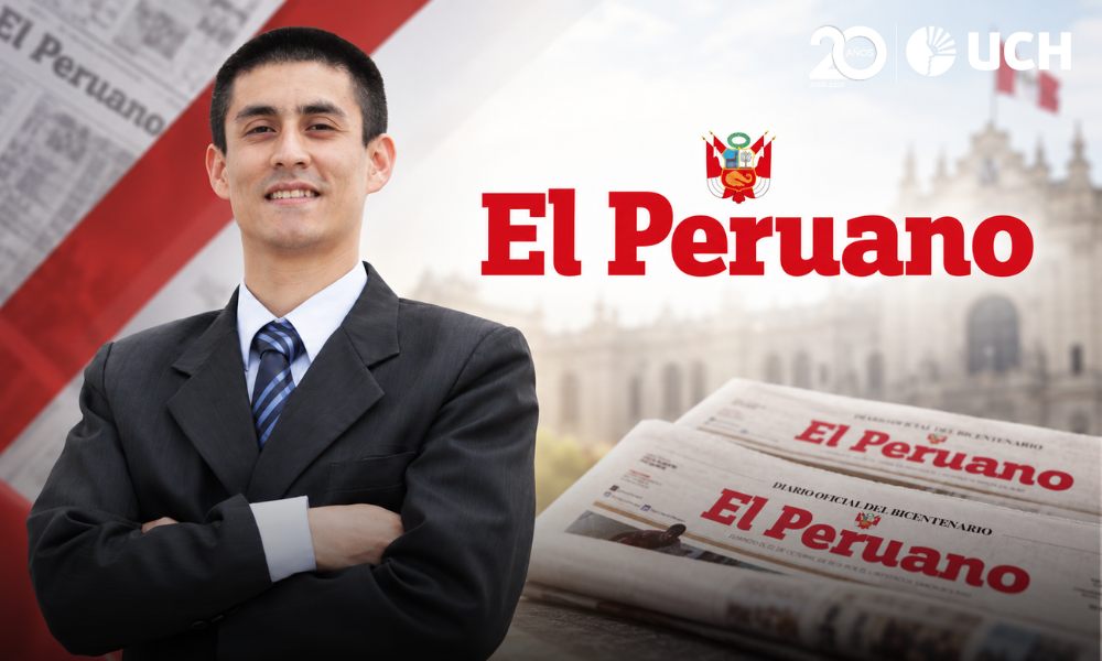Egresado UCH publica en El Peruano artículo sobre el rol de la universidad en la investigación