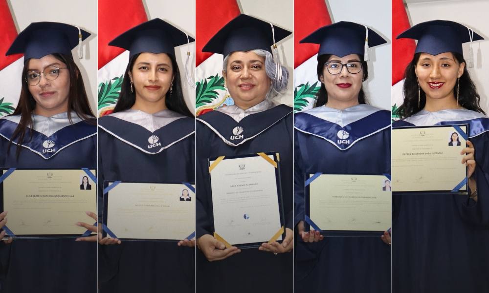 UCH celebra nuevos profesionales que transformarán el país