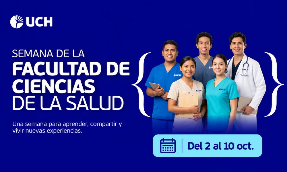 Semana de la Facultad de Ciencias de la Salud UCH integrará ciencia, formación y cultura