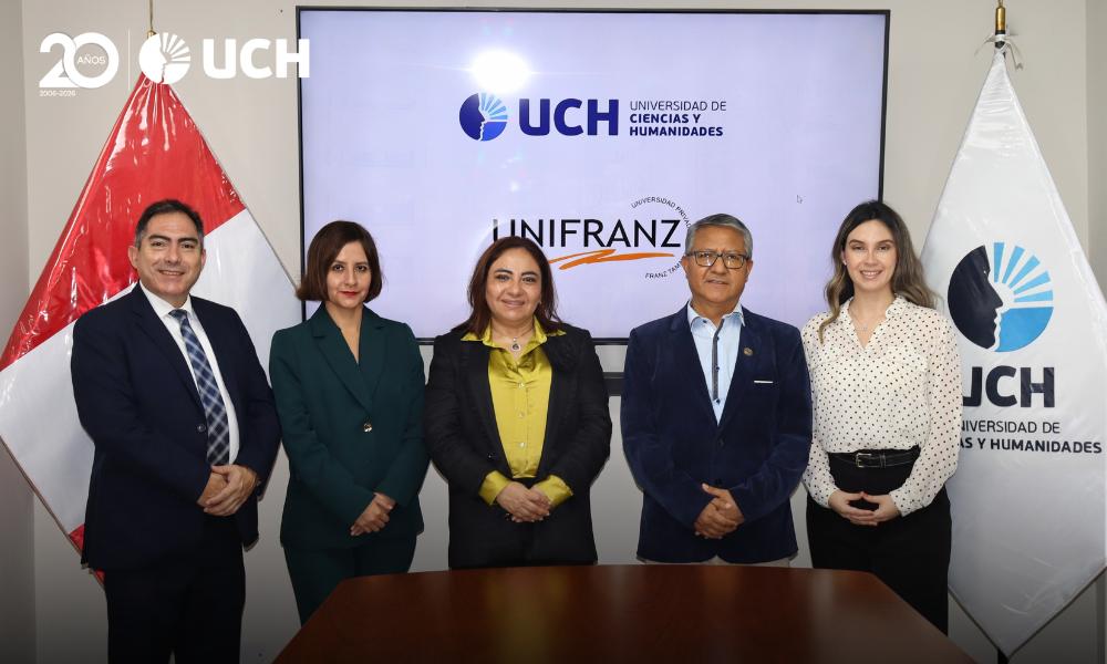 UCH fortalece su proyección internacional con nueva agenda de cooperación junto a UNIFRANZ de Bolivia