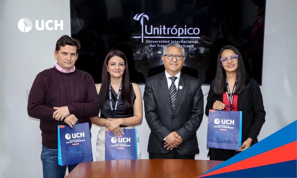 UCH fortalece sus lazos internacionales con la visita institucional de la Universidad Internacional del Trópico Americano (Unitrópico)