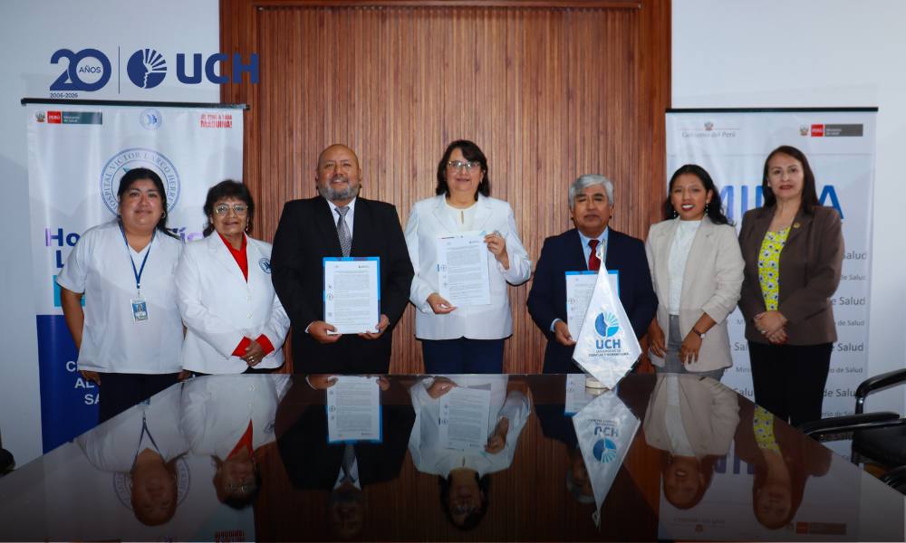 UCH fortalece especialidades con convenio del Hospital Víctor Larco Herrera