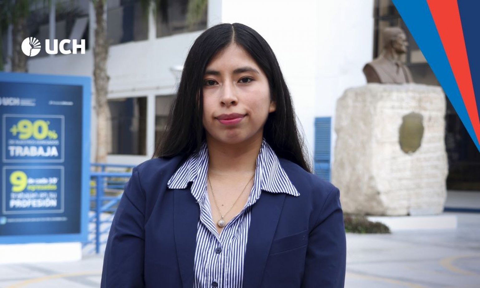 Estudiante de Enfermería de la UCH es reconocida como Investigadora Renacyt
