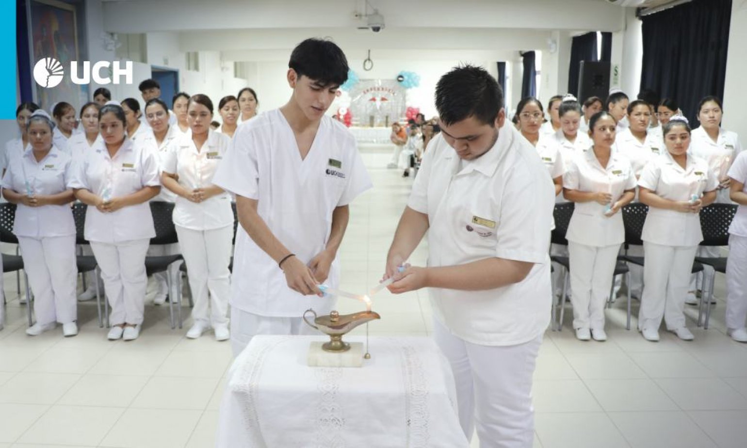 Enfermería: estudiantes de la UCH inician prácticas hospitalarias