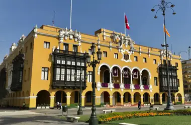 Ministerios, gobierno central, regional y municipalidades.