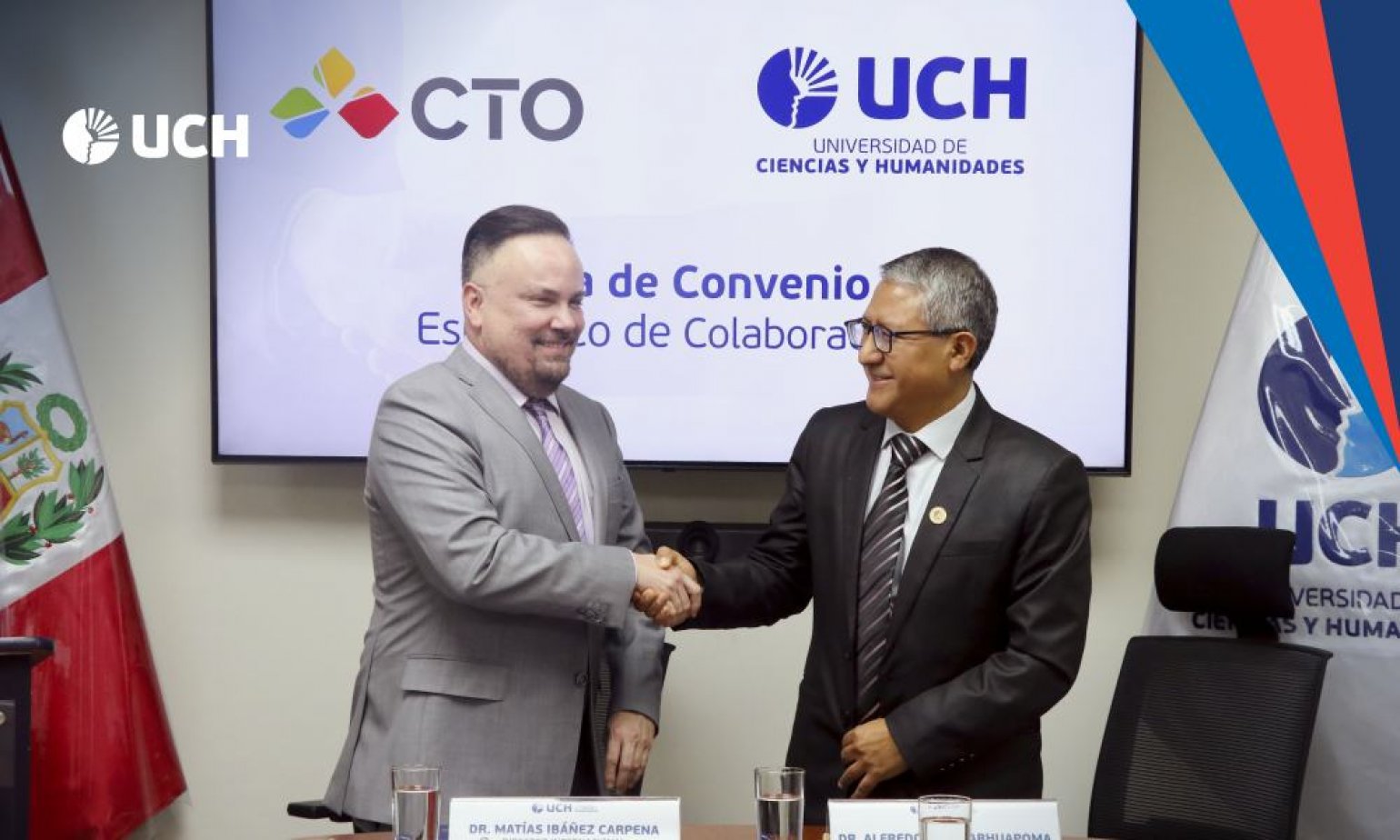 UCH firma convenio con Grupo CTO Enfermería