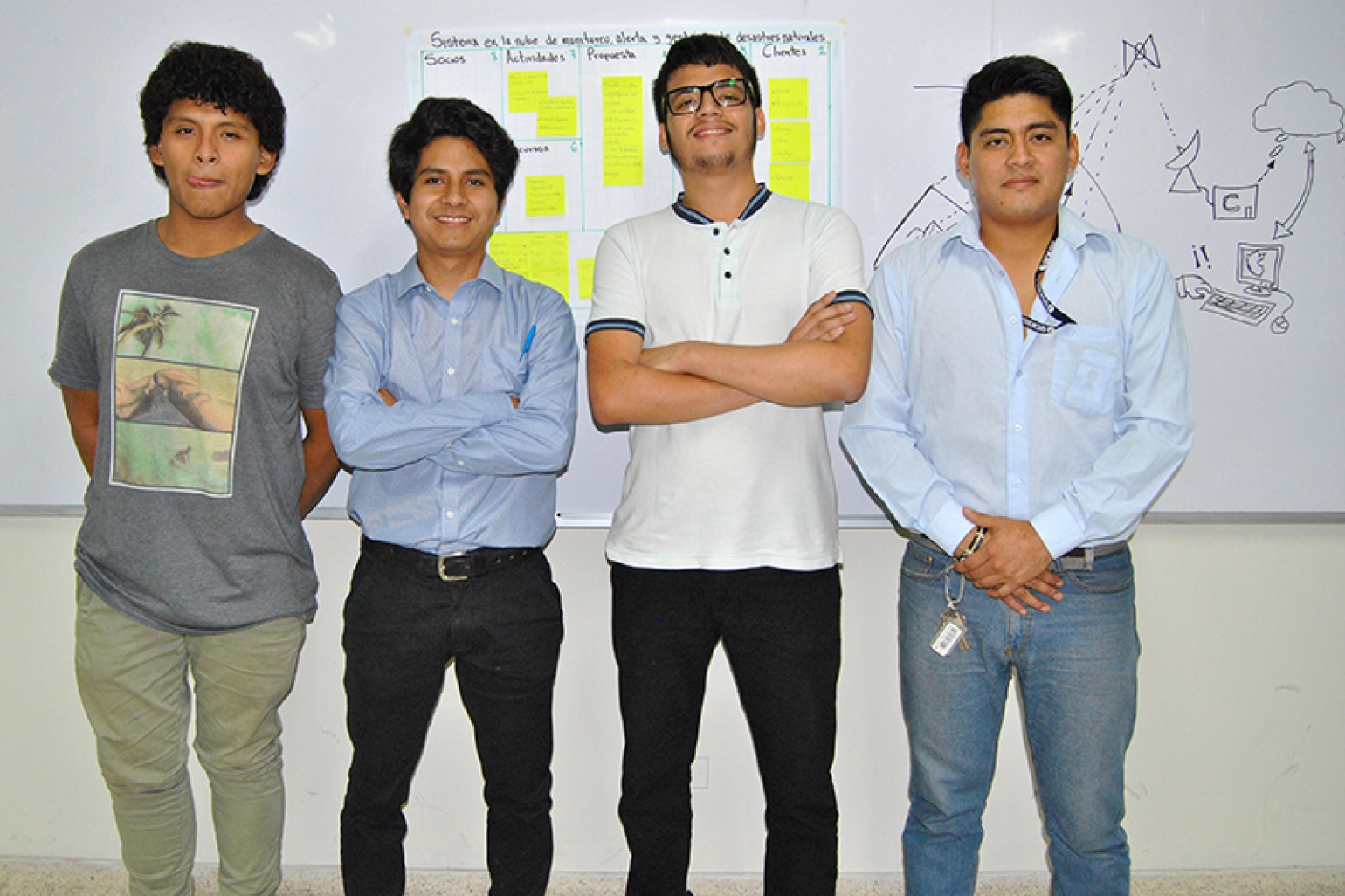 Alumnos ganan II Creatón con proyecto de monitoreo ante desastres naturales