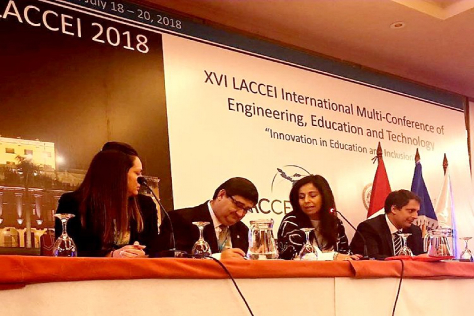 UCH destaca en Congreso Internacional LACCEI orientado a la innovación en educación e inclusión