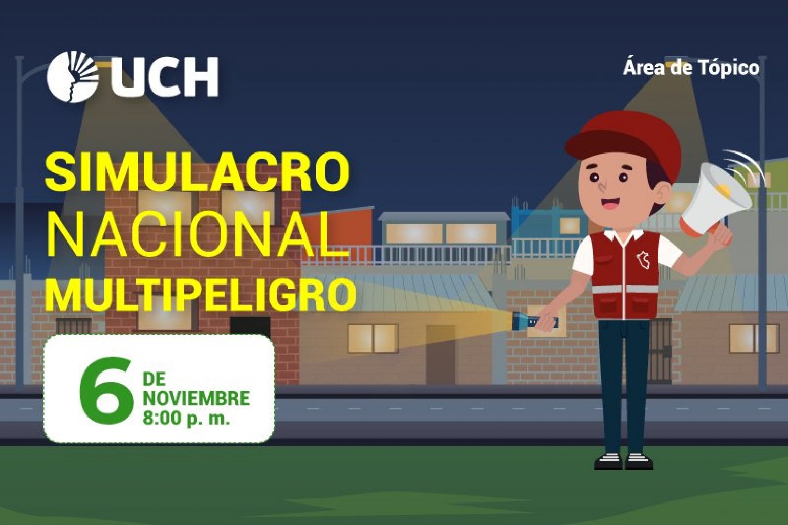¡A prepararse!: Tercer Simulacro Nacional Multipeligro 2023