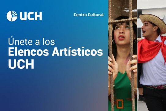 ¡Inscríbete y sé parte de los Elencos Artísticos UCH 2024-II!