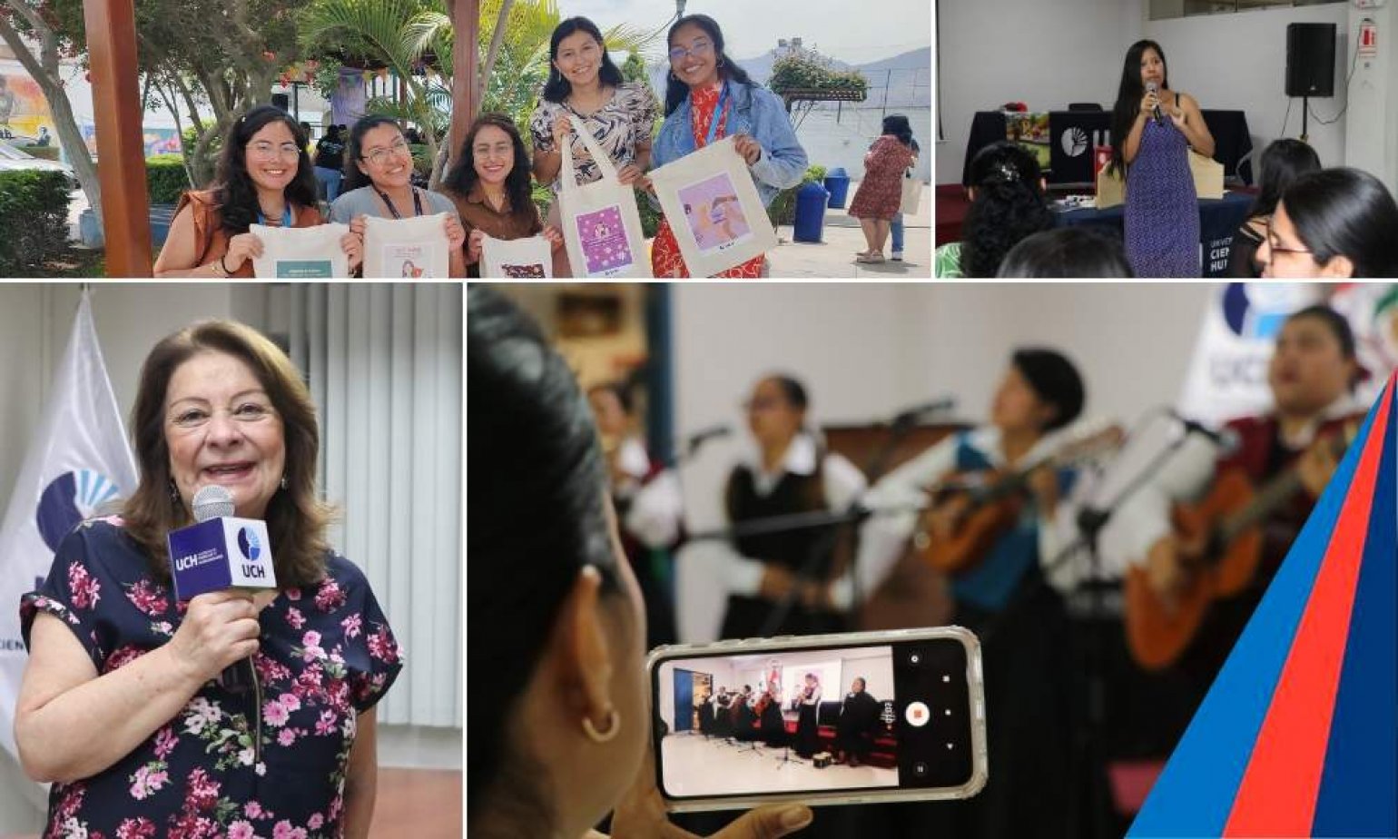 Compromiso y reflexión en la UCH por el Día de la Mujer