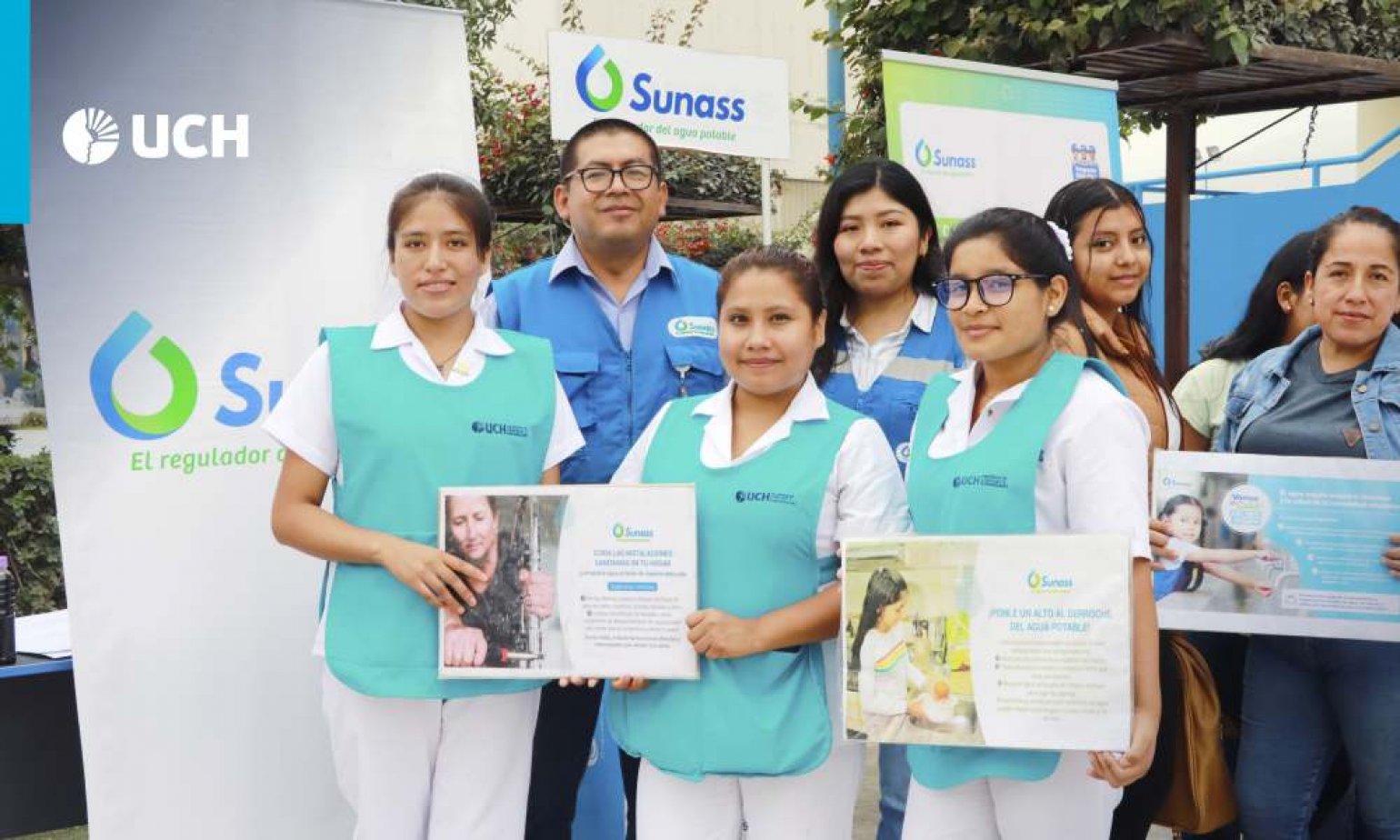 Sunass reconoce a la UCH por sus esfuerzos en la valoración del agua potable y saneamiento