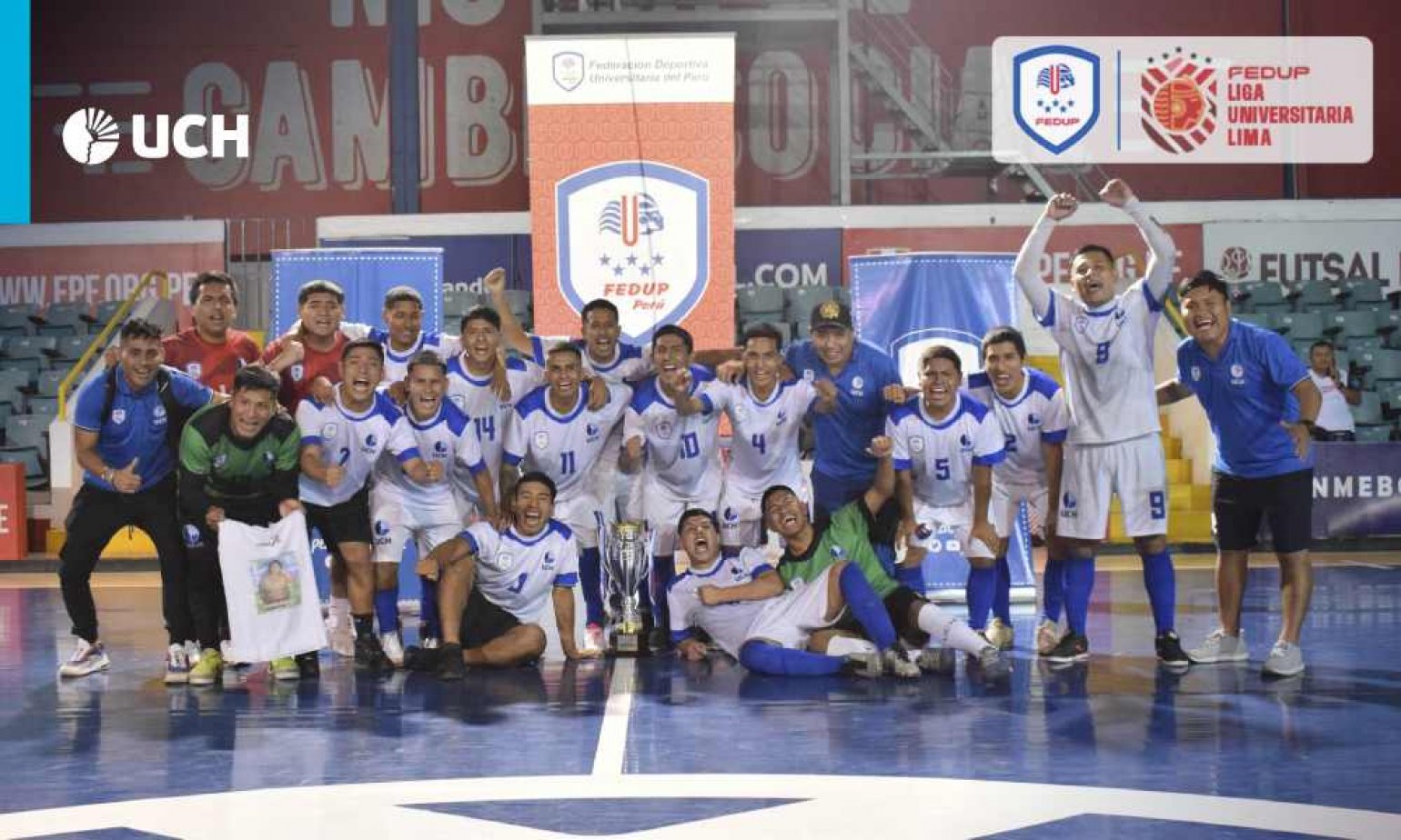 UCH campeón absoluto de la Liga Universitaria 2023