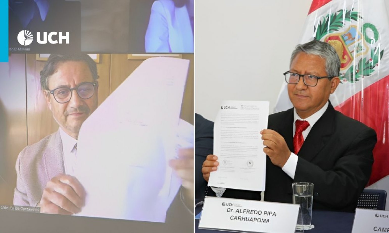 Universidad de Playa Ancha Ciencias de la Educación de Chile firma convenio con la UCH