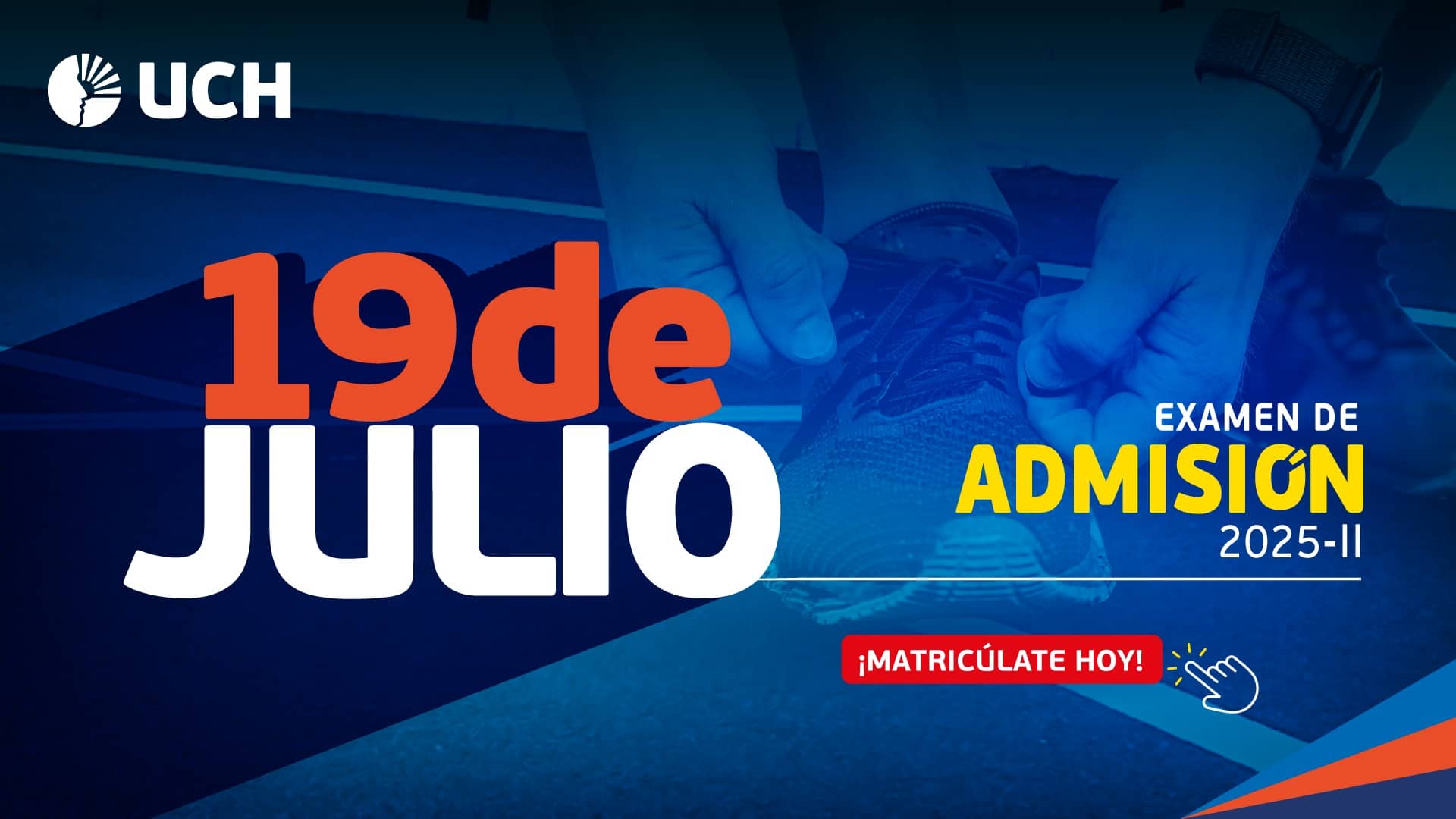 Examen de admisión: 12 de Julio