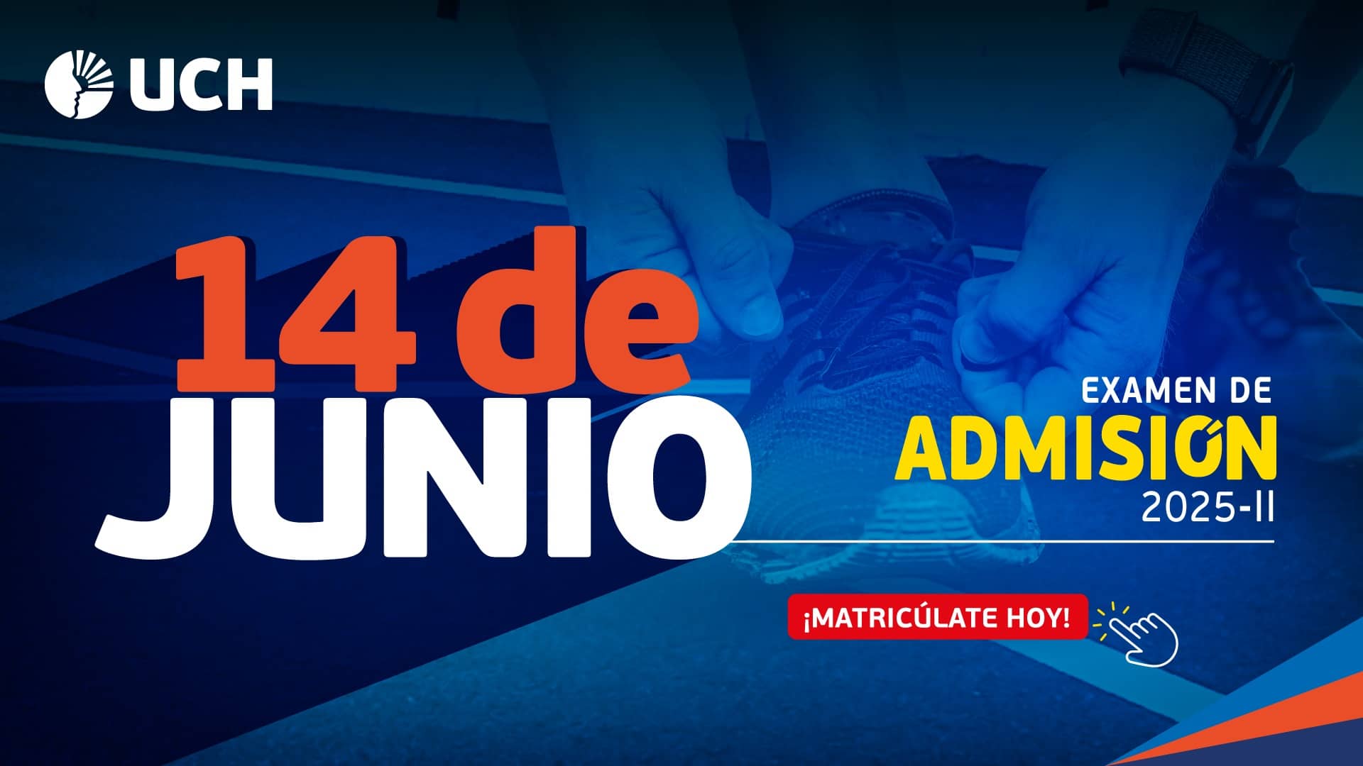 Examen de admisión: 14 de junio