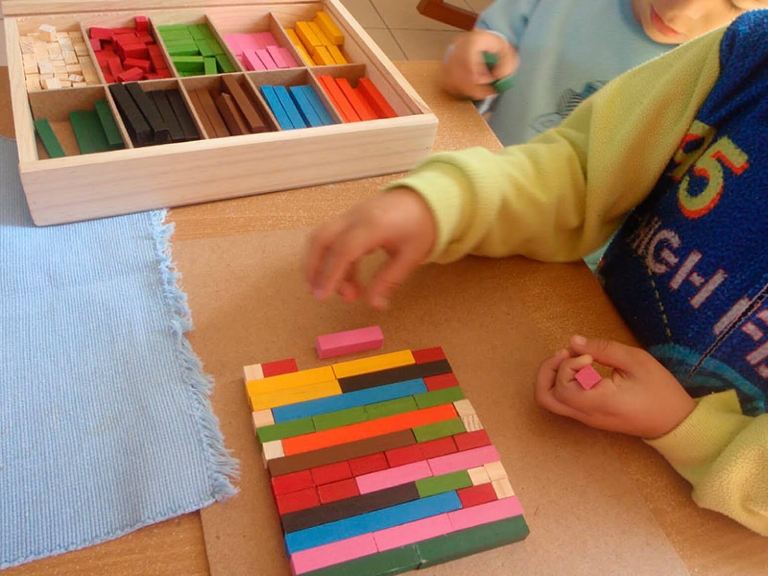 Regletas de Cuisenaire 